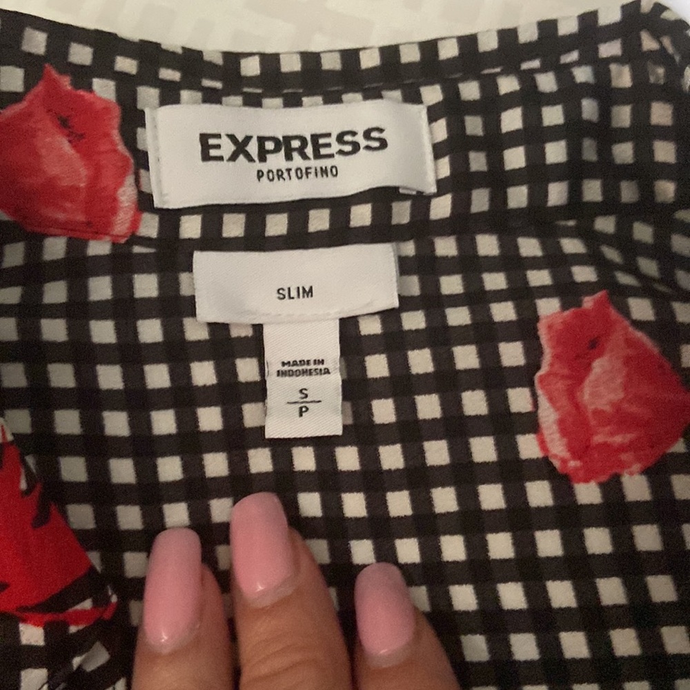 Express Portofino Slim Shirt - Picture 2 of 3